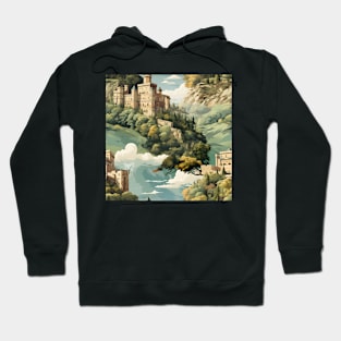 Castles Pattern 19 - Italy Hoodie